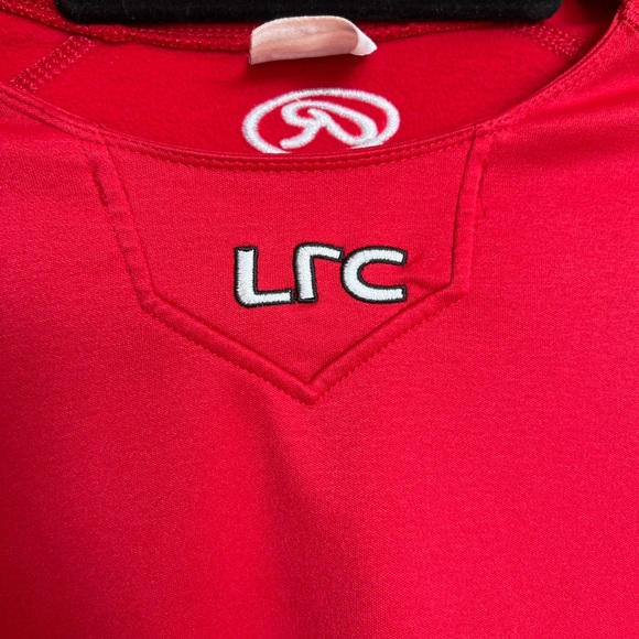 Rawlings LRC Red Athletic Long Sleeve Performance Shirt Size Medium - Picture 4 of 7